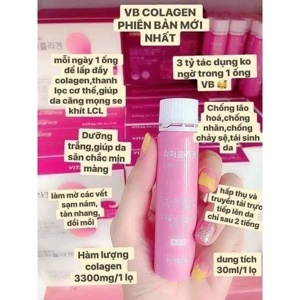 Nước uống VB Vital Beautie Super Collagen thùng 30 chai 20 ml của Hàn Quốc