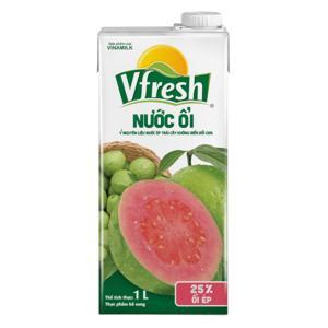 Nước Vfresh ổi ép - Hộp giấy 1L