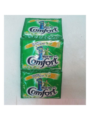 Nước Xả Comfort 1 Lần Xả Hương Gió Xuân dây 10 Gói  x 22ml