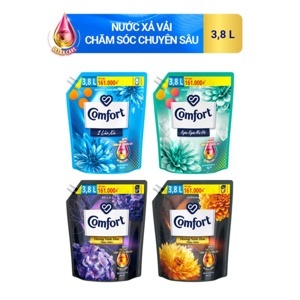 Nước xả Comfort đậm đặc 1 lần xả hương ban mai túi 2.8L