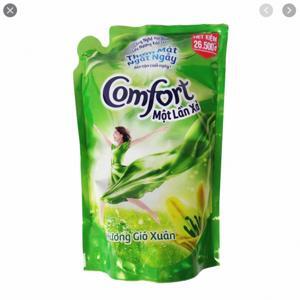 Nước xả Comfort đậm đặc 1 lần xả hương gió xuân dạng túi 1.6L