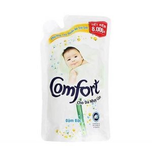 Nước xả Comfort đậm đặc cho da nhạy cảm dạng túi 800ml