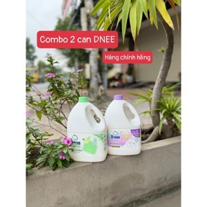 Nước xả mềm quần áo em bé Dnee 1000ml