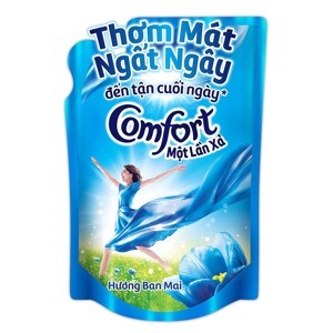 Nước xả vải Comfort đậm đặc hương ban mai túi 800ml