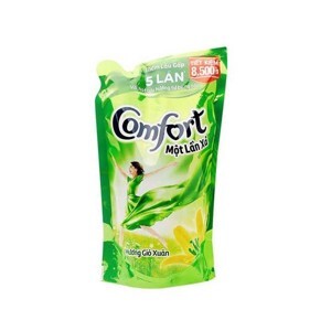 Nước Xả Vải Comfort Một Lần Xả Hương Gió Xuân Chai 800 ML