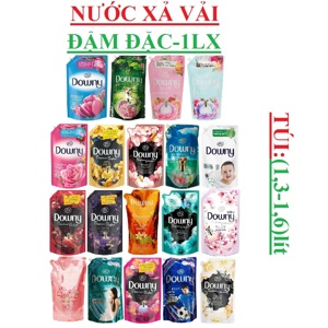 Nước xả vải Downy 1 Lần Xả Túi 1.6L