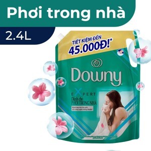 Nước xả vải Downy Expert phơi trong nhà túi 2.4 lít