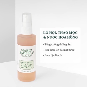 Nước xịt dưỡng da Mario Badescu - 236ml