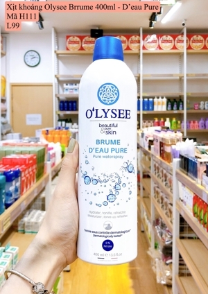 Nước xịt khoáng Olysee Pure Water Spray 400ml