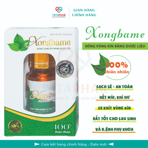 Nước xông vùng kín sau sinh Xongbame 10ml