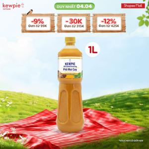 Nước xốt phô mai cay Kewpie chai 1 lít