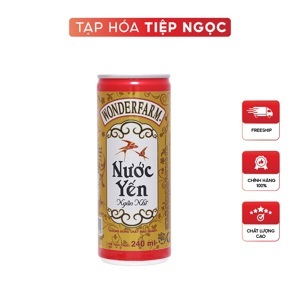 Nước yến ngân nhĩ Wonderfarm - Thùng 30 lon 240ml