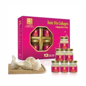 Nước yến nguyên chất Song Yến - Hộp 6 lọ 70ml (13% tổ yến)