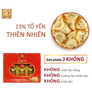 Nước yến nguyên chất Song Yến - Hộp 6 lọ 70ml (13% tổ yến)