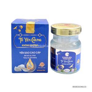 Nước yến sào Khánh Hòa Sanest không đường dành cho người cao tuổi 70ml