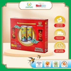 Nước yến sào Khánh Hòa Sanest - Lốc 6 lon 190ml (có đường)