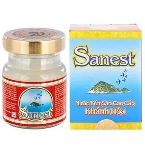 Nước yến sào Khánh Hòa Sanest không đường dành cho người cao tuổi 70ml