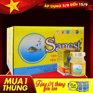 Nước yến sào nhân sâm Khánh Hòa - Thùng 105 lọ 70ml