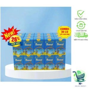 Nước yến sào Sanest Khánh Hòa cho trẻ em hủ 62ml - Thùng 60 lọ