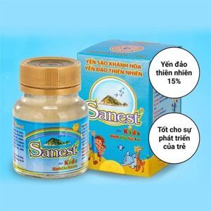 Nước yến sào Sanest Khánh Hòa cho trẻ em hủ 62ml