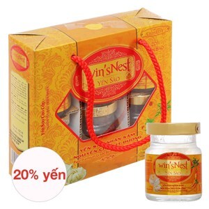 Nước yến sào Win'sNest nhân sâm (6 Lọ x 70 ml / Hộp)