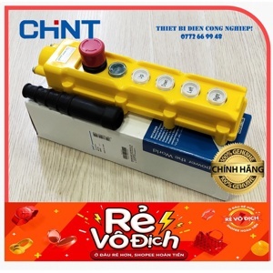 Nút nhấn cẩu trục bốn nút CHINT NP3-2K