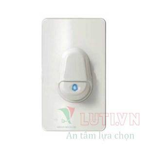 Nút nhấn chuông IP44 màu trắng A3031WBP_WE_G19