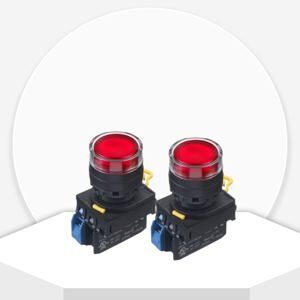 Nút nhấn có đèn loại nhấn giữ Idec Izumi YW1L-AF2E10Q4R