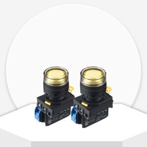 Nút nhấn có đèn loại nhấn giữ Idec Izumi YW1L-AF2E10Q4Y