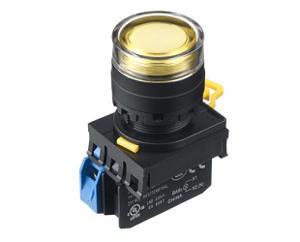 Nút nhấn có đèn loại nhấn giữ Idec Izumi YW1L-AF2E10Q4Y