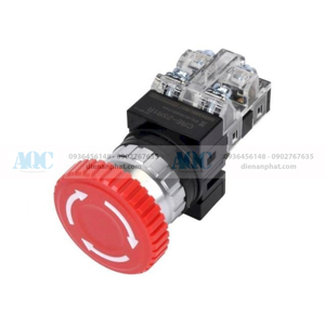 Nút nhấn dừng khẩn cấp phi 25 Hanyoung CRE-25R1R