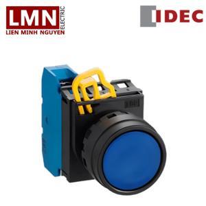 Nút nhấn giữ IDEC YW1B-A1E10S 1NO 22mm (Xanh dương)