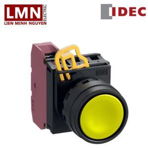 Nút nhấn giữ IDEC YW1B-A1E11Y 1NO+1NC 22mm (Vàng)