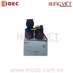 Nút nhấn Idec Izumi YW1L-M2E01Q4R