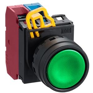 Nút nhấn không đèn loại nhấn nhả Idec Izumi YW1B-M1E11G