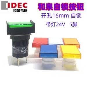 Nút nhấn tròn Idec Izumi AL6M-A14RC