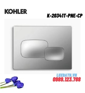 Nút xả nhấn cho bồn cầu két âm tường Kohler K-20341T-PNE-CP