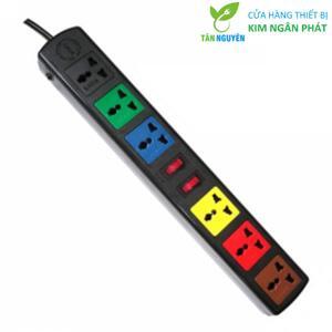 Ổ 6D có nắp che dây 3m x 3 LiOA 6D33N