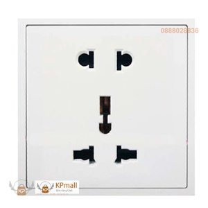 Ổ cắm 3 chấu 10A và ổ cắm 2 chấu Simon 701080