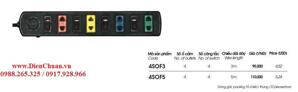 Ổ cắm Lioa 4SOF5 (4SOF5W) - 3mx2