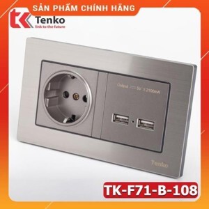 Ổ cắm âm tường Tenko TK-F71-B-108