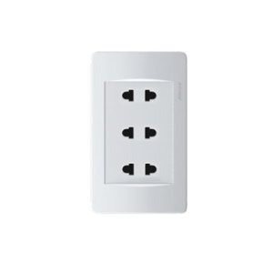 Ổ cắm ba 2 chấu Roman RVB830