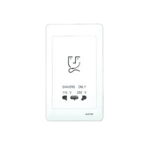 Ổ cắm cạo râu loại thẳng đứng MPE A727