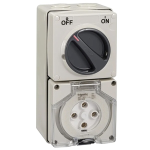 Ổ cắm có công tắc Schneider IP66 S56C432GY