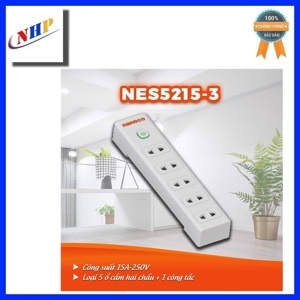 Ổ cắm có dây Nanoco Panasonic NES332U-3