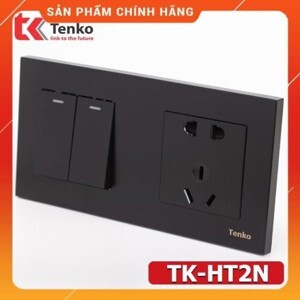 Ổ cắm công tắc âm tường 2 Module Tenko TK-HT2N