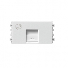 Ổ cắm Data CAT6 Schneider 8431SRJ6V_WE_G19