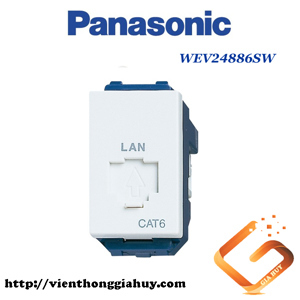 Ổ cắm data CAT6 WEV24886SW