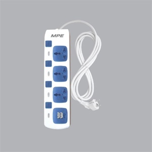 Ổ cắm di động MPE AM3S-2USB