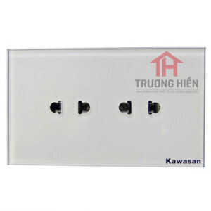 Ổ cắm điện 2 lõi đôi Kawasan SC02